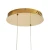 Lampa wisząca CIRCLE 80+80 LED złoty połysk na 1 podsufitce - DN924-80+80 gold - Step Into Design